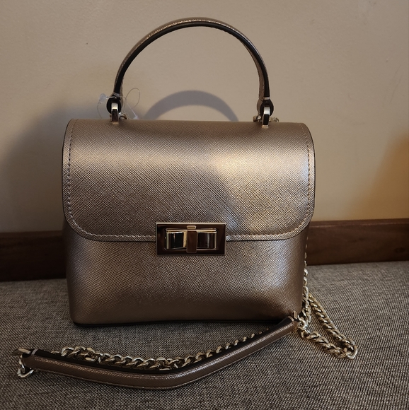 NWT Kate Spade rose gold handbag and wallet set - Picture 4 of 12